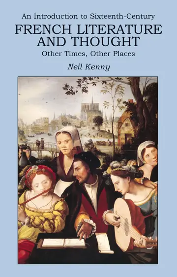 Cover of An Introduction to 16th-Century French Literature and Thought