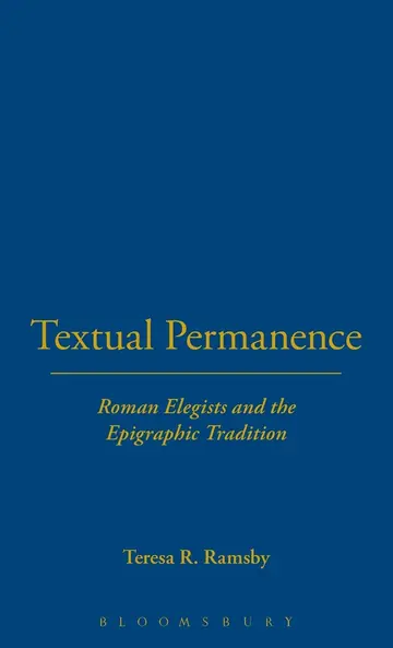 Cover of Textual Permanence