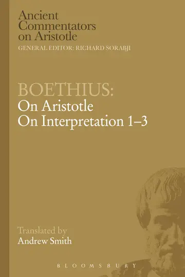Cover of Boethius