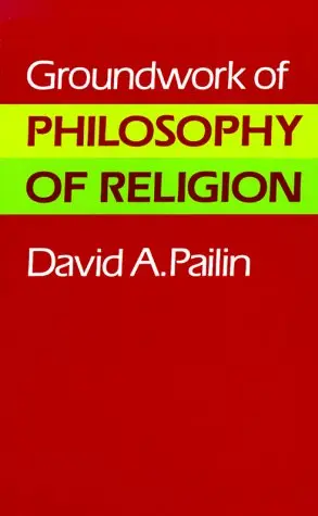 Cover of Groundwork of Philosophy and Religion