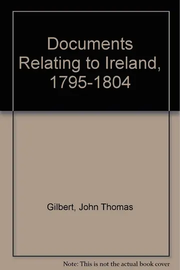 Cover of Documents Relating to Ireland, 1795-1804