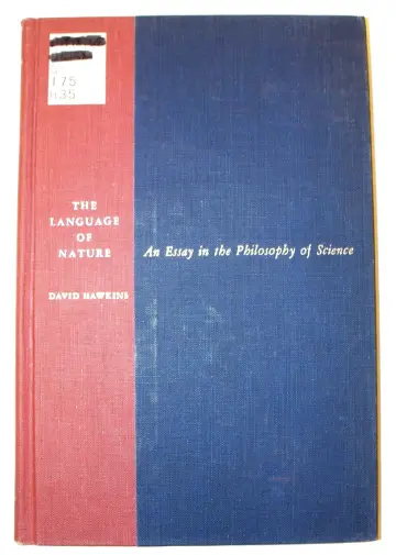 Cover of Language of Nature