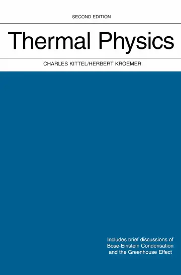 Cover of Thermal physics 2d ed