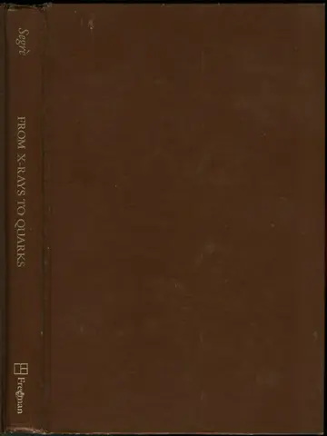 Cover of From X-rays to Quarks
