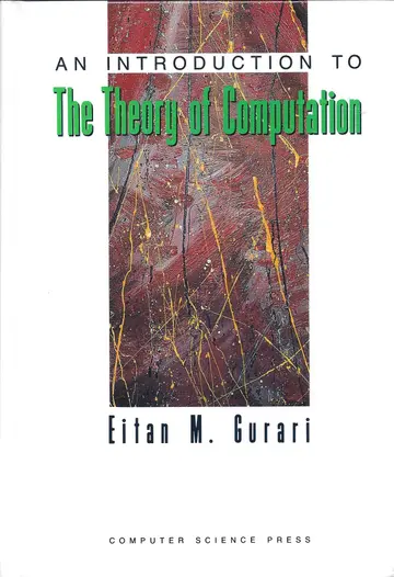 Cover of Introduction to the Theory of Computation