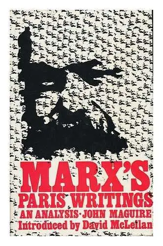 Cover of Marx's Paris Writings