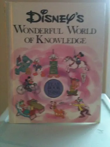 Cover of Disney's Wonderful World of Knowledge, Year Book 1986
