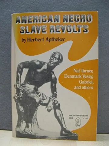 Cover of American Negro Slave Revolts in the United States