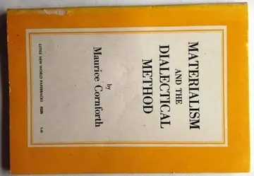 Cover of Materialism and the Dialectical Method