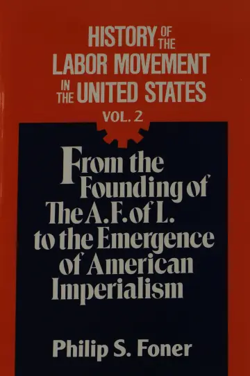 Cover of History of the Labor Movement in the United States (002)