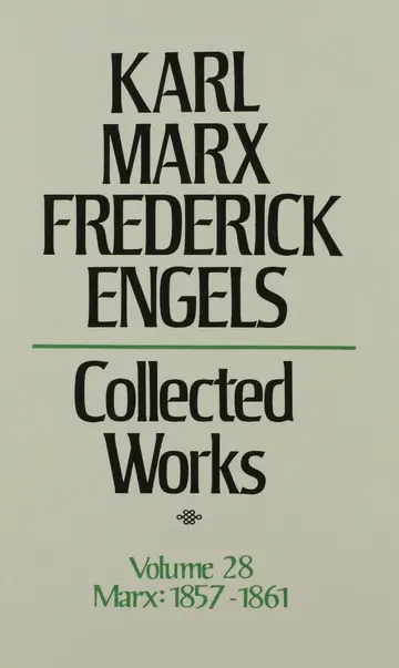 Cover of Karl Marx Frederick Engels