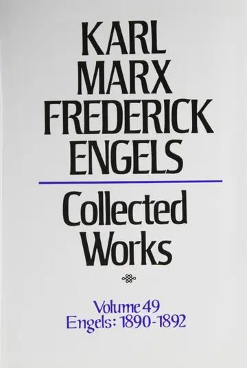 Cover of Karl Marx, Frederick Engels