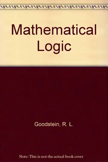 Cover of Mathematical Logic