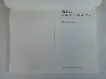 Cover of Wales in the Early Middle Ages