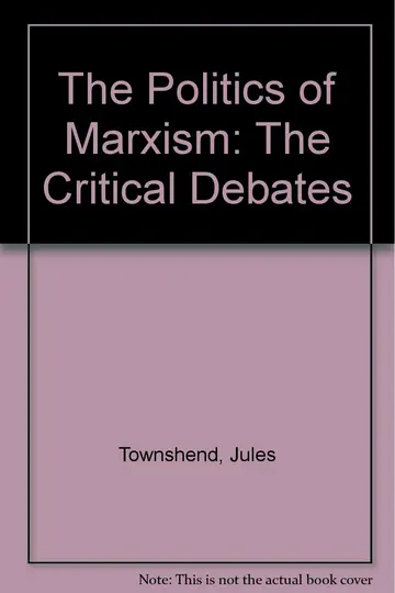 Cover of The Politics of Marxism