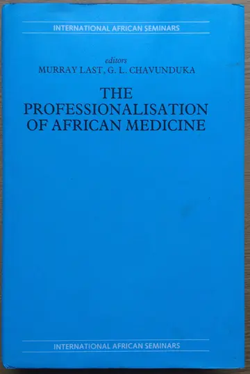 Cover of Professionalization of African Medicine