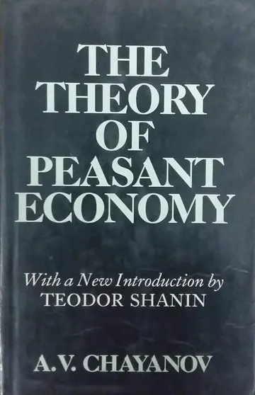 Cover of Theory of Peasant Economy