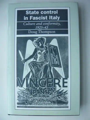 Cover of State Control in Fascist Italy