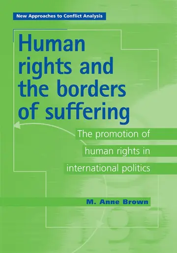 Cover of Human Rights and the Borders of Suffering