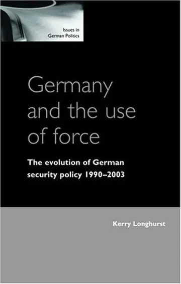 Cover of Germany and the Use of Force