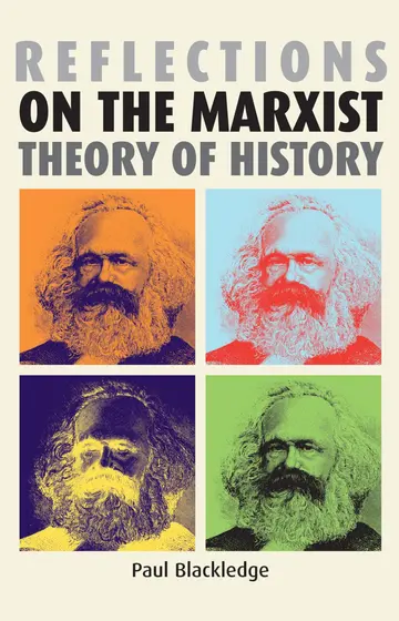 Cover of Reflections on the Marxist theory of history