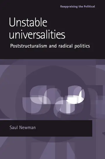 Cover of Unstable Universalities