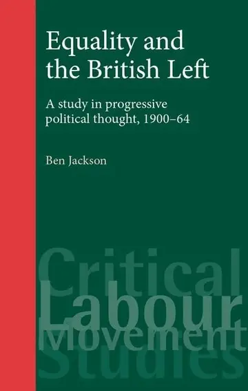 Cover of Equality and the British Left