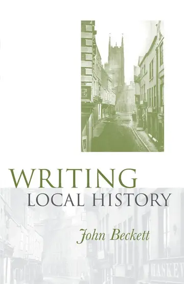 Cover of Writing Local History