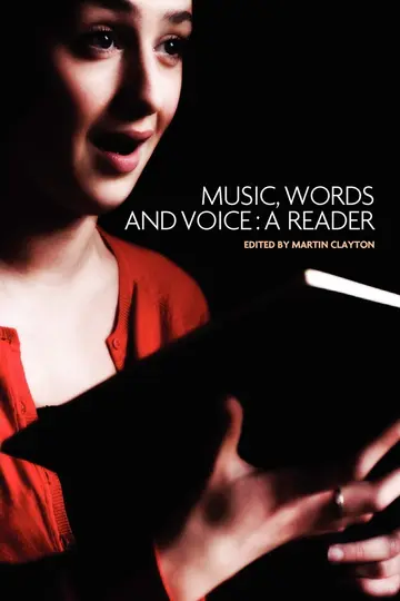 Cover of Music, Words and Voice