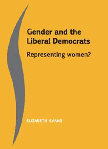 Cover of Gender and the Liberal Democrats