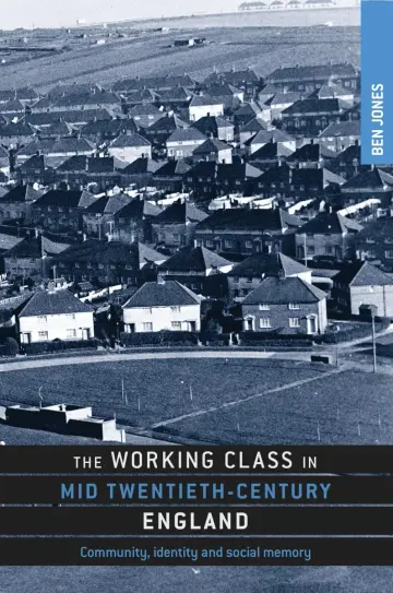 Cover of The Working Class in Mid Twentieth-Century England