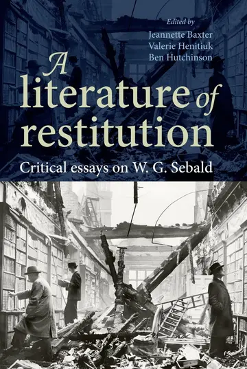 Cover of A Literature of Restitution
