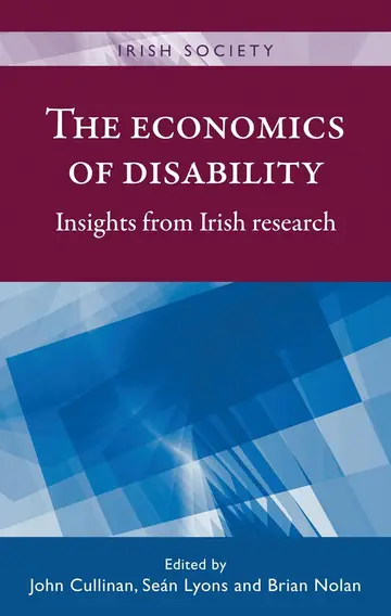 Cover of The Economics of Disability