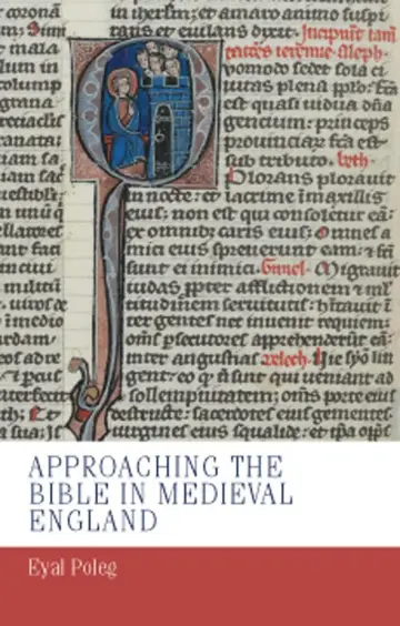Cover of Approaching the Bible in Medieval England
