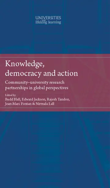 Cover of Knowledge, Democracy and Action
