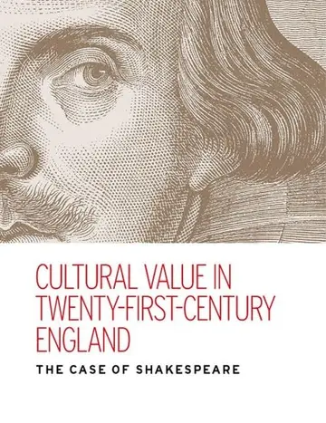 Cover of Cultural Value in Twenty-First-Century England