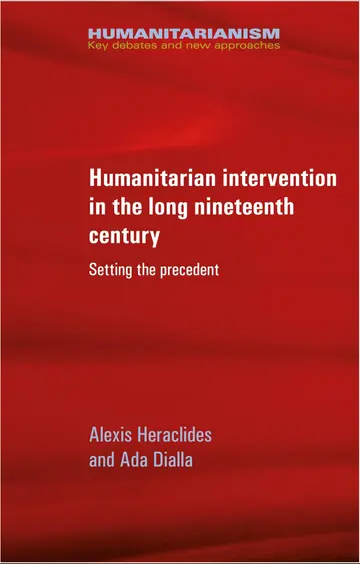 Cover of Humanitarian Intervention in the Long Nineteenth Century