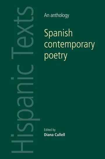 Cover of Spanish Contemporary Poetry