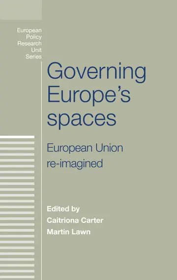 Cover of Governing Europe's Spaces