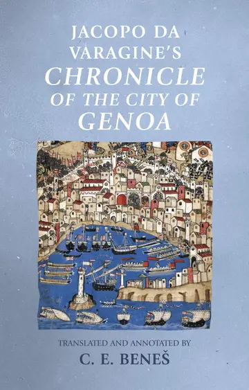 Cover of Jacopo Da Varagine's Chronicle of the City of Genoa