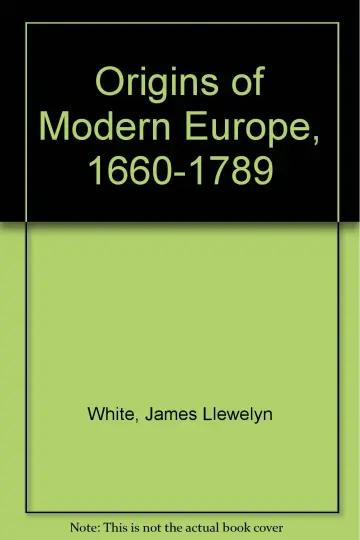 Cover of Origins of Modern Europe, 1660-1789