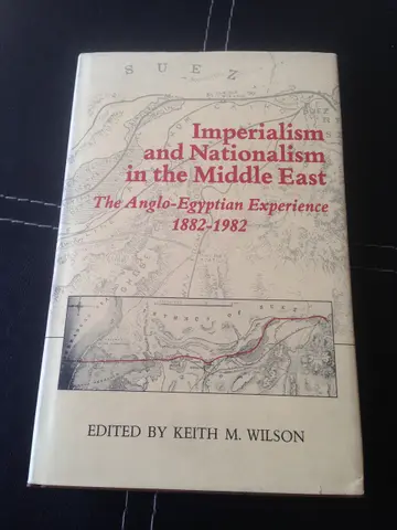 Cover of Imperialism and nationalism in the Middle East