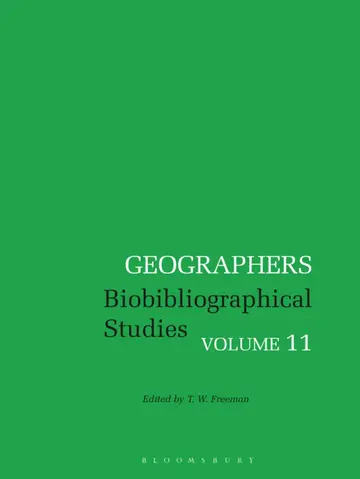 Cover of Geographers
