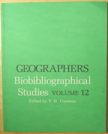 Cover of Geographers