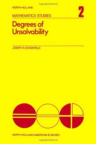Cover of Degrees of Unsolvability