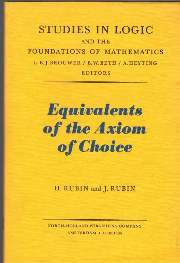 Cover of Equivalents of the Axiom of Choice