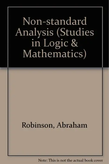 Cover of Non-standard Analysis
