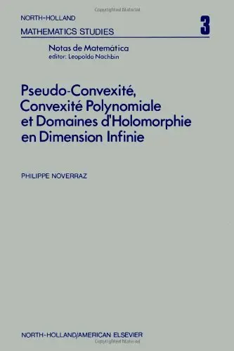 Cover of Pseudoconvexite Convexite Polynomiale Et