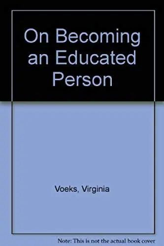 Cover of On Becoming an Educated Person