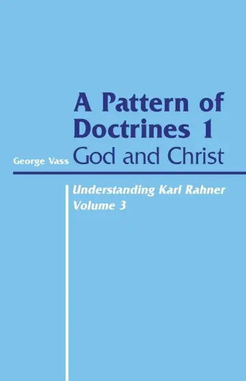 Cover of A Pattern of Doctrines, 1 (v.3)
